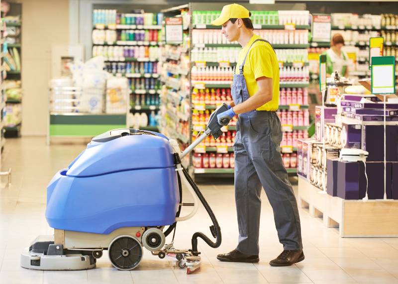 Describing the Rental Process for Floor Scrubbers and Used Forklifts